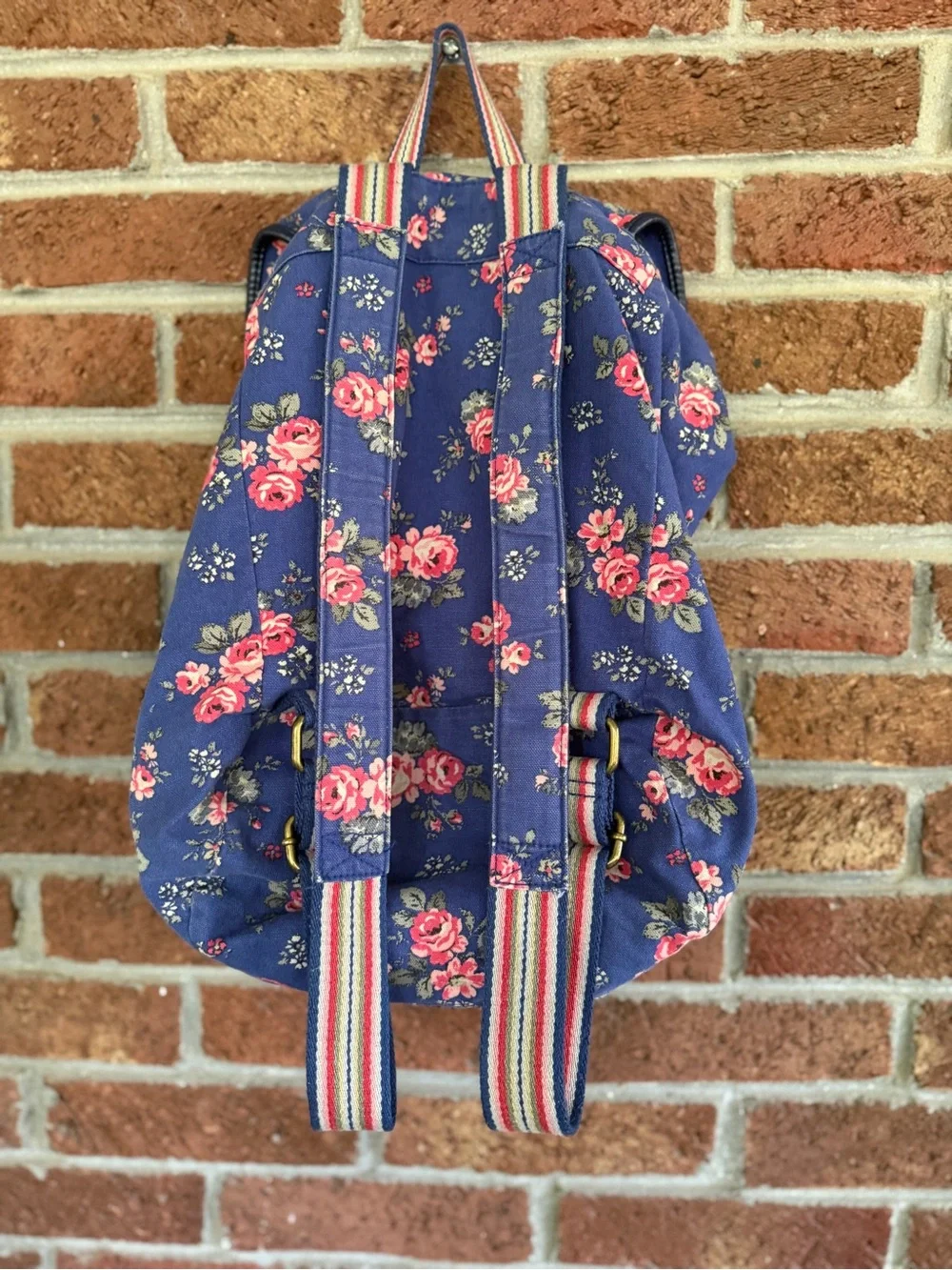 Cath Kidston Blue Floral Backpack